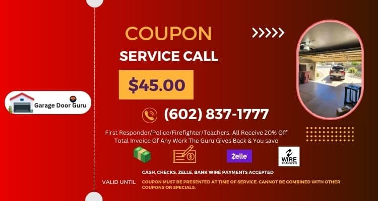 Phoenix Service Call Coupon